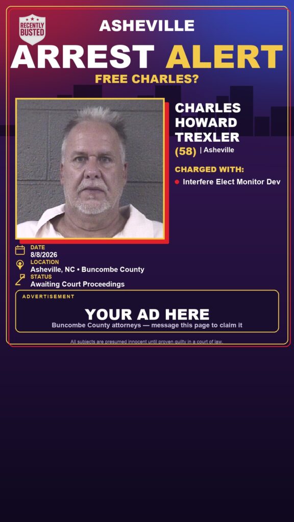Arrest report — CHARLES HOWARD TREXLER