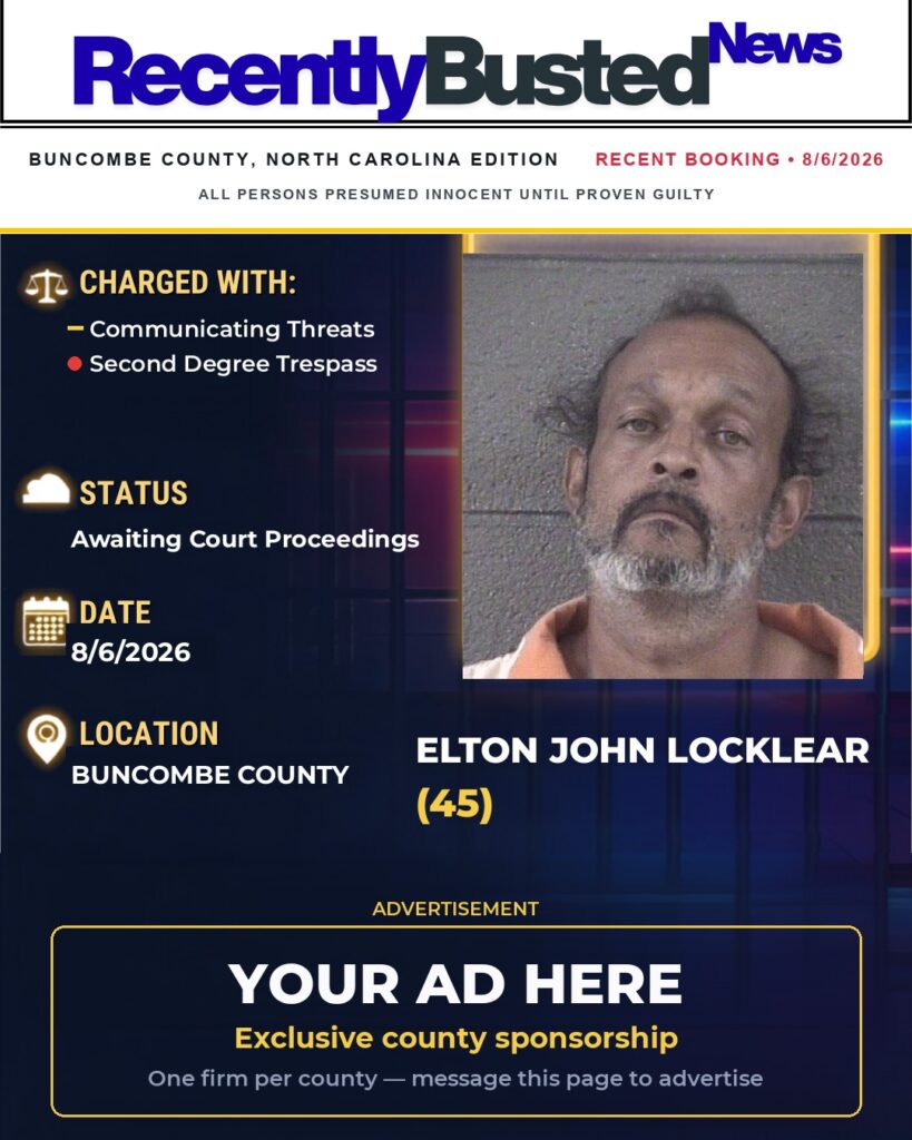 Arrest report โ ELTON JOHN LOCKLEAR