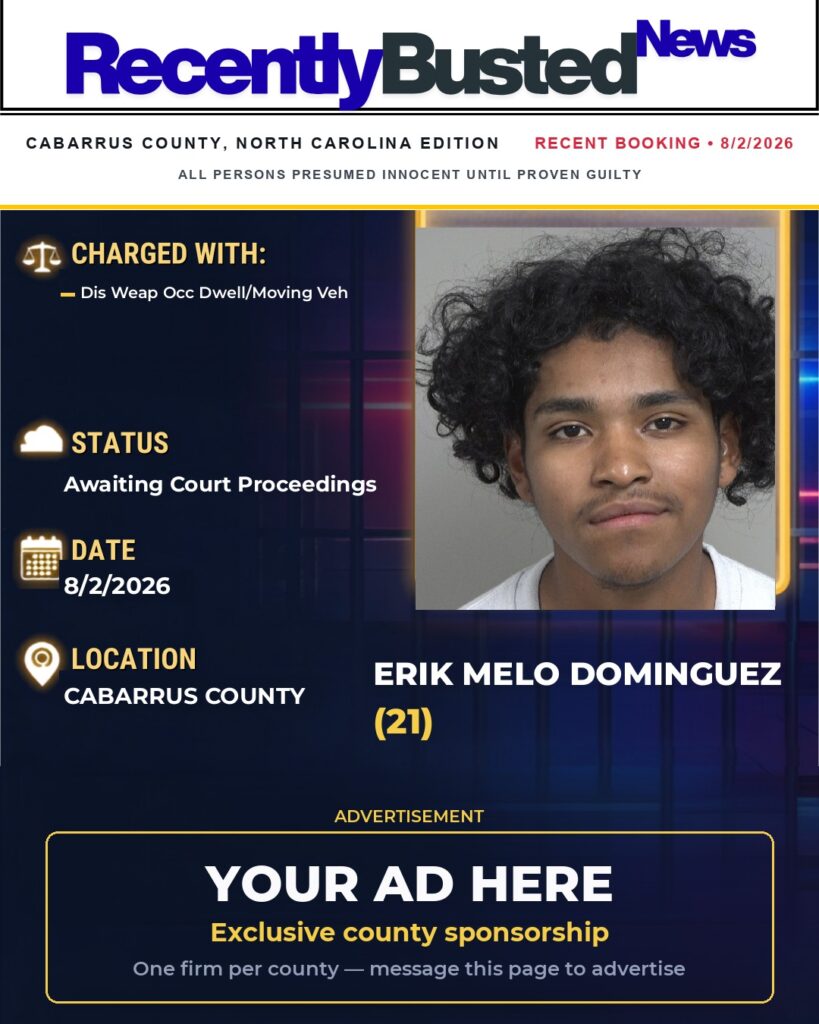 Arrest report โ ERIK MELO DOMINGUEZ