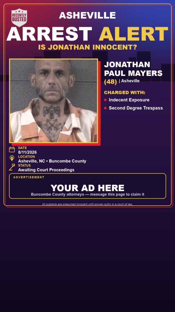 Arrest report — JONATHAN PAUL MAYERS