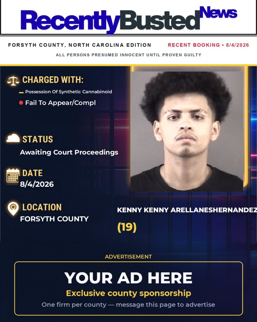 Arrest report โ KENNY KENNY ARELLANESHERNANDEZ
