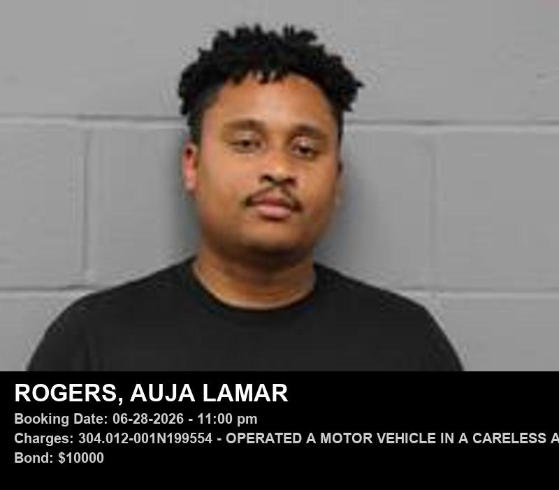 Arrest report - AUJA LAMAR ROGERS