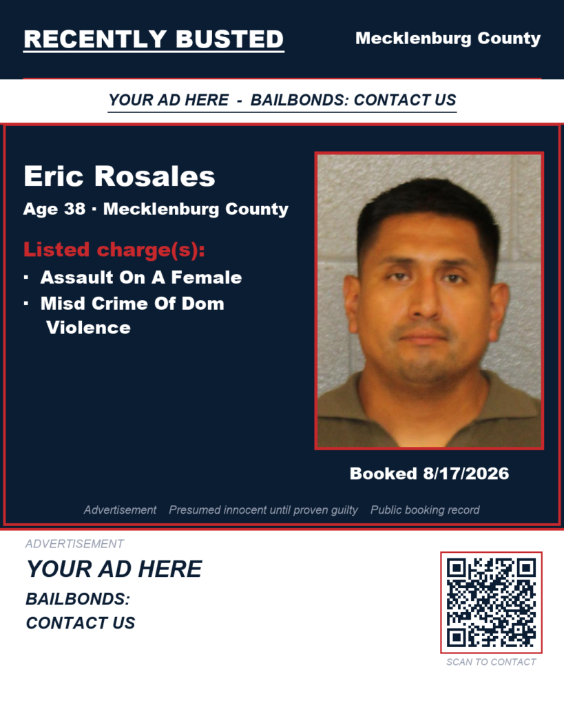 Arrest report — ERIC ROSALES