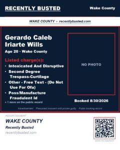 GERARDO CALEB IRIARTE WILLS