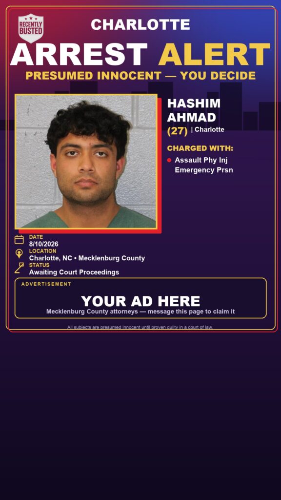 Arrest report — HASHIM AHMAD
