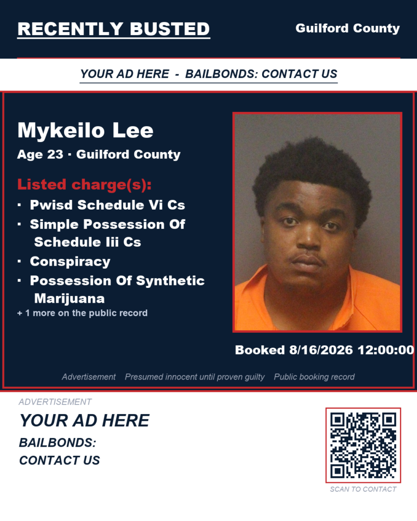 Arrest report — MYKEILO LEE