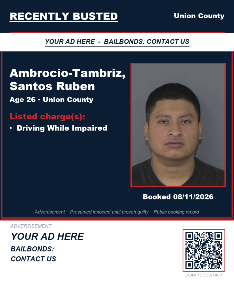 Arrest report — AMBROCIO-TAMBRIZ, SANTOS RUBEN