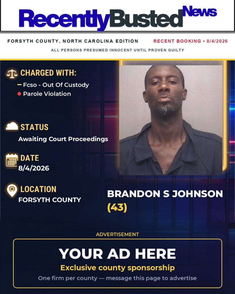 Arrest report โ BRANDON S JOHNSON