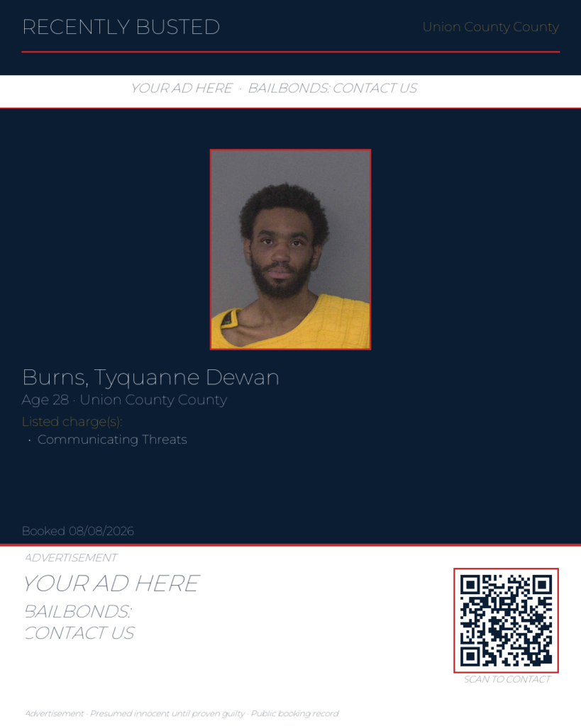 Arrest report — BURNS, TYQUANNE DEWAN