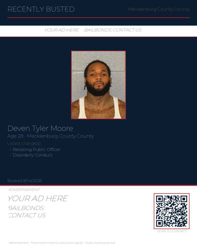 Arrest report — DEVEN TYLER MOORE