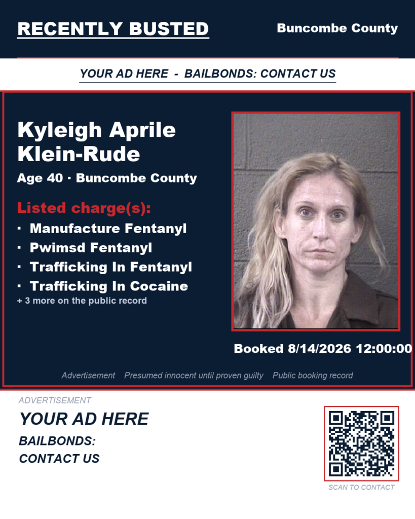 Arrest report — KYLEIGH APRILE KLEIN-RUDE