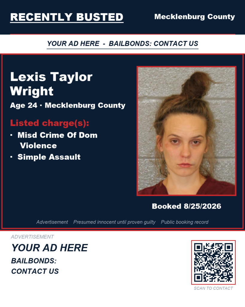 Arrest report - LEXIS TAYLOR WRIGHT