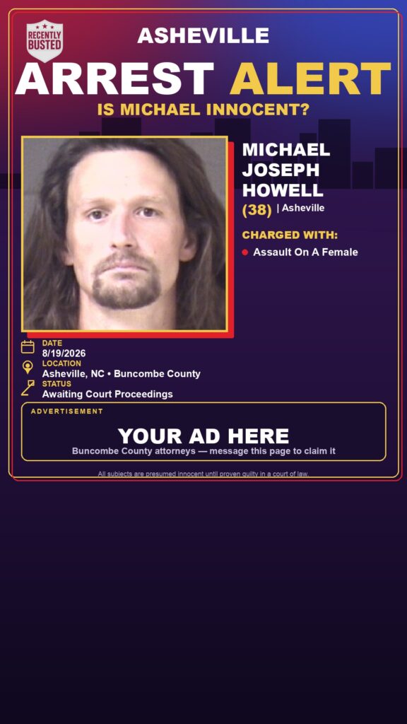 Arrest report — MICHAEL JOSEPH HOWELL