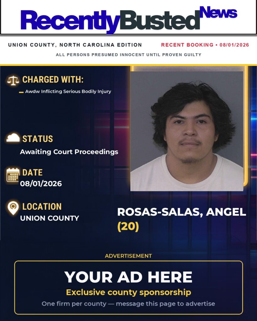 Arrest report โ ROSAS-SALAS, ANGEL