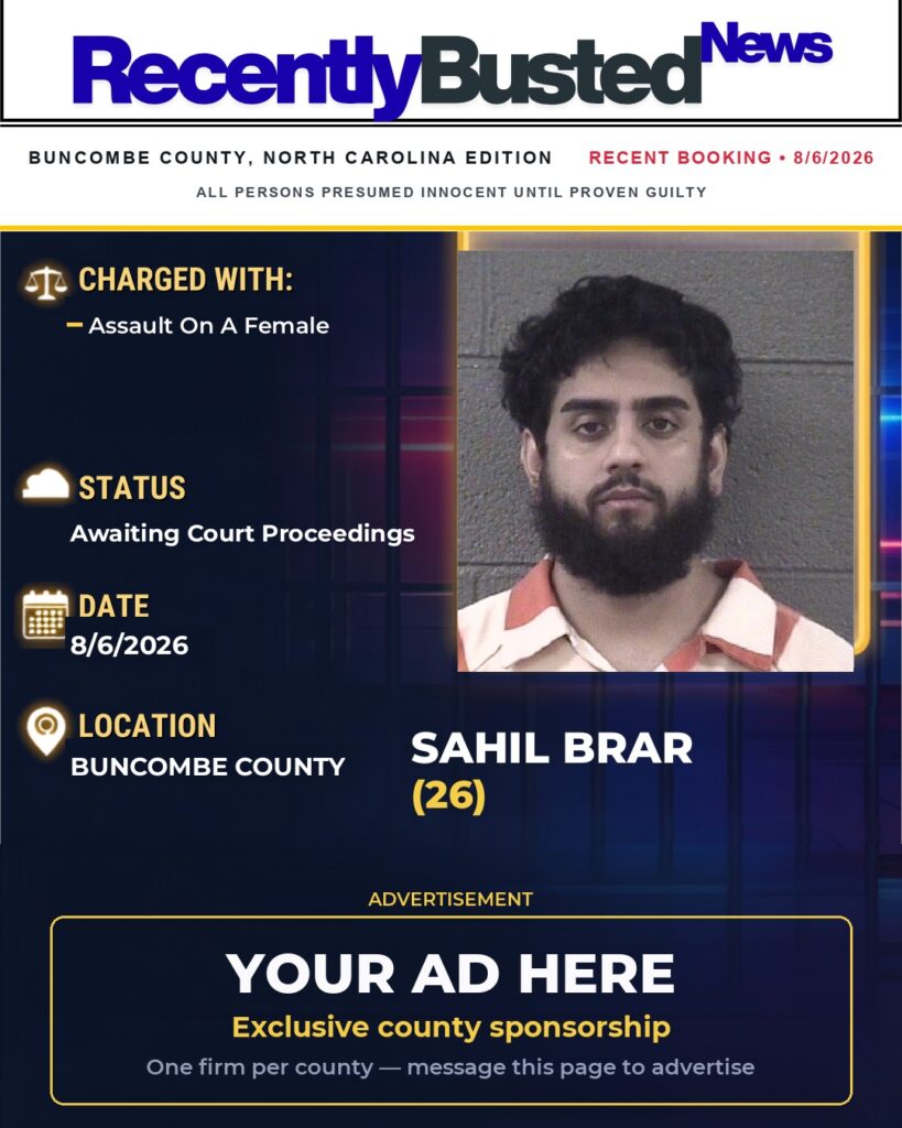 Arrest report โ SAHIL BRAR