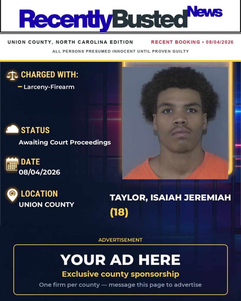 Arrest report — TAYLOR, ISAIAH JEREMIAH