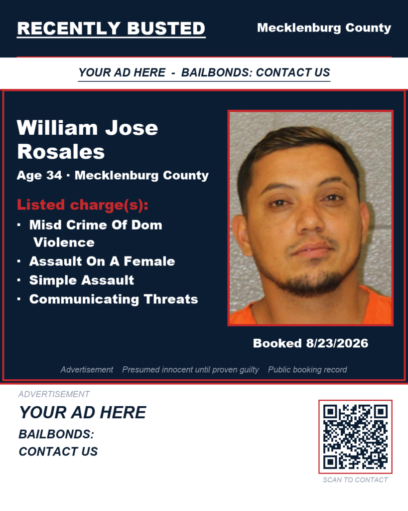 Arrest report - WILLIAM JOSE ROSALES