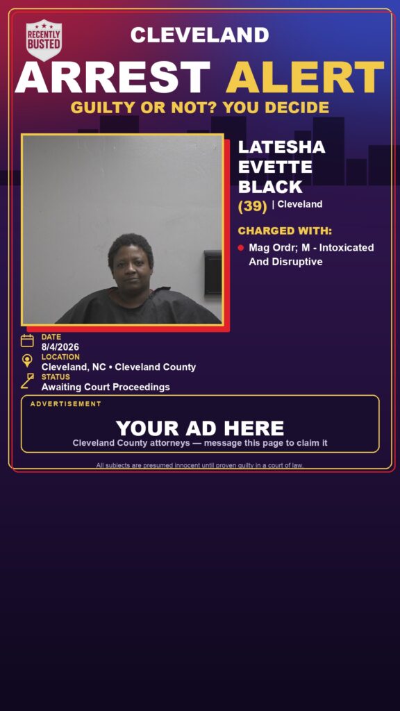 LATESHA EVETTE BLACK — arrest record card, Mugshot Hottie