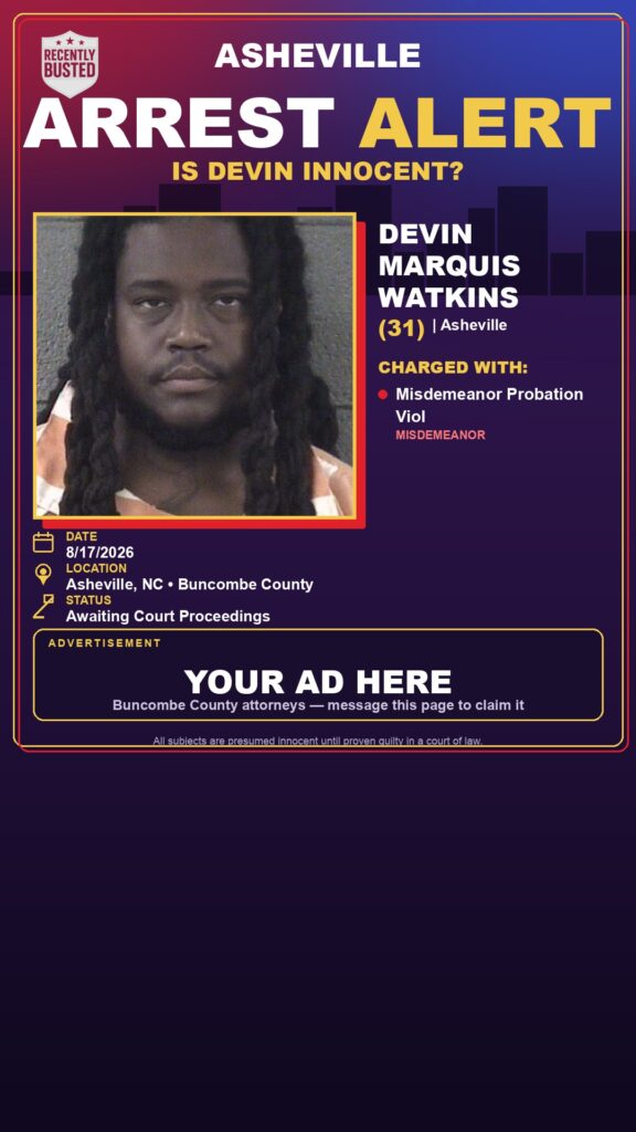 Arrest report - DEVIN MARQUIS WATKINS