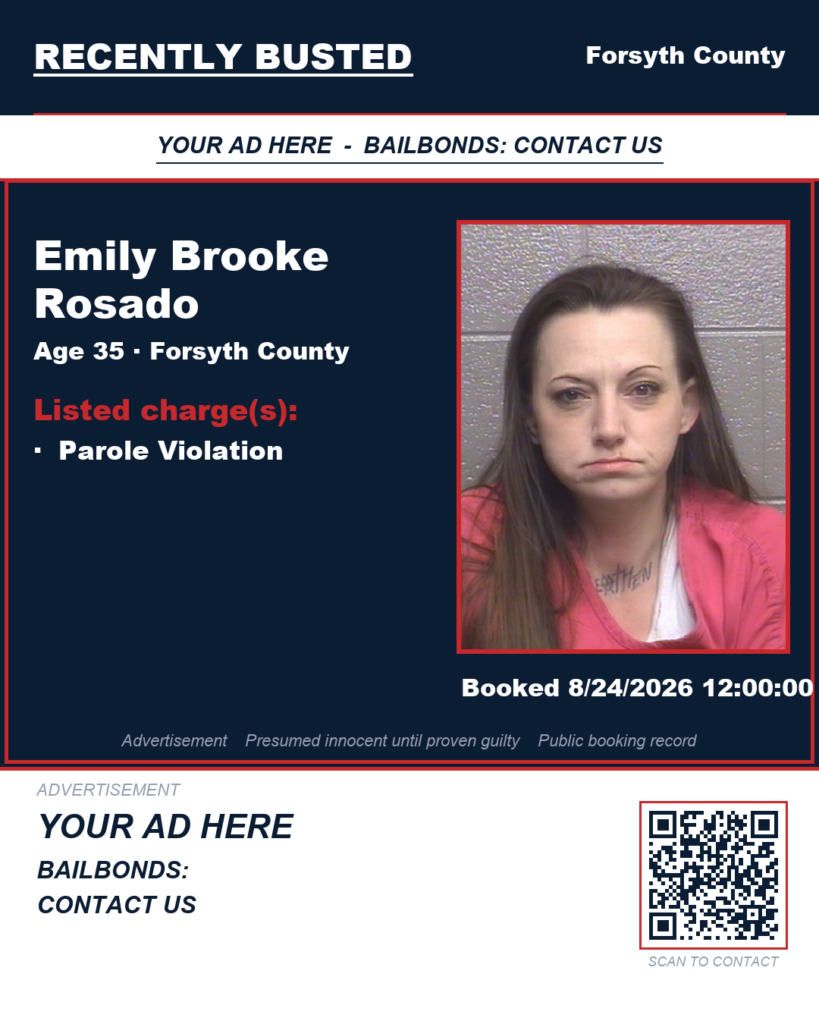 Arrest report — EMILY BROOKE ROSADO
