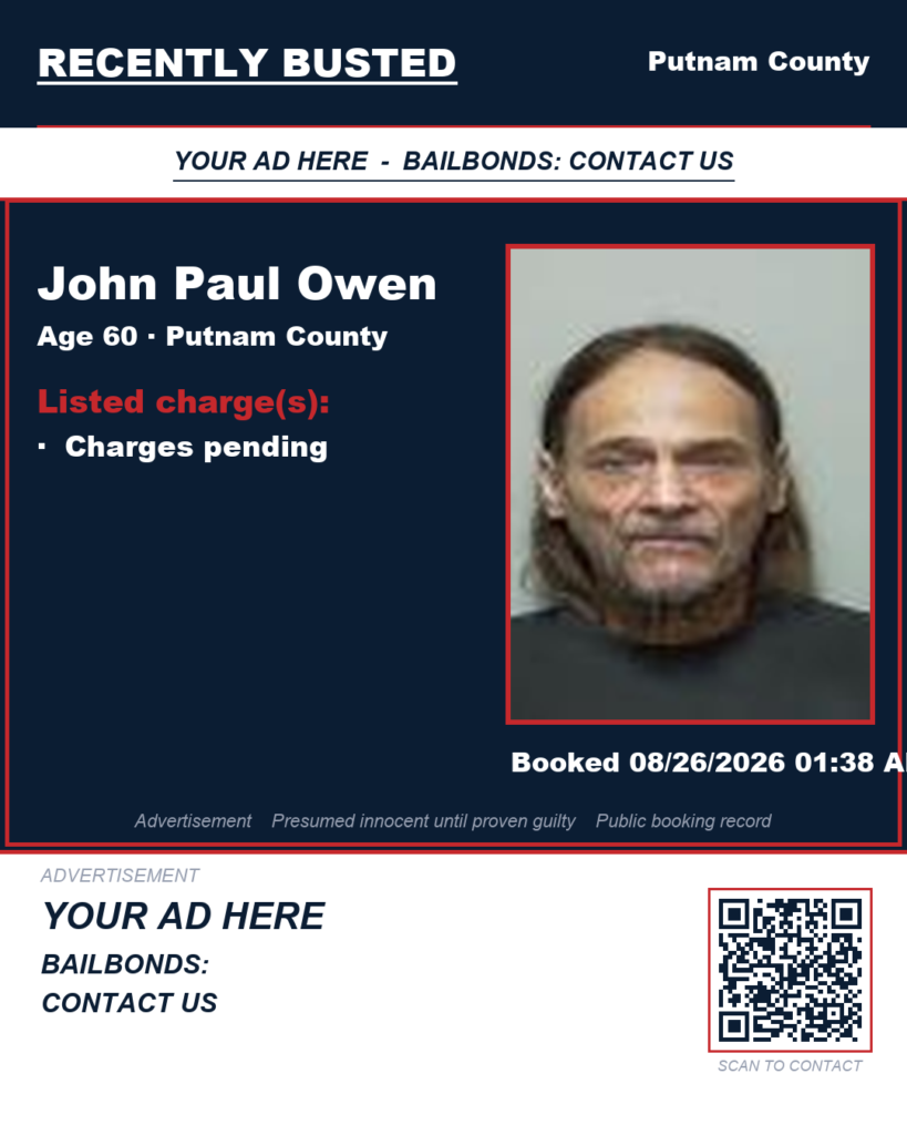 Arrest report — John Paul Owen