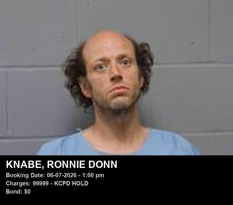 Arrest report - RONNIE DONN KNABE