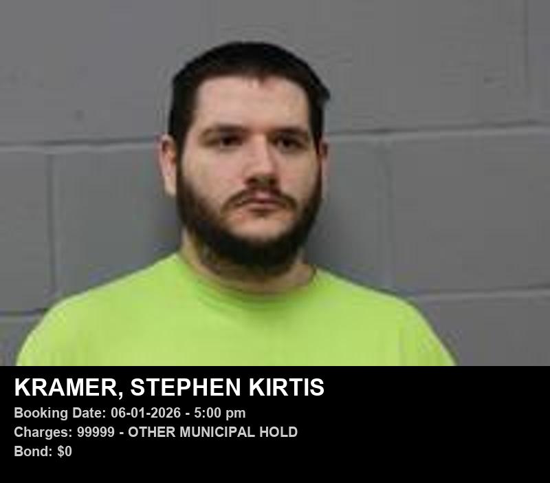 Arrest report - STEPHEN KIRTIS KRAMER