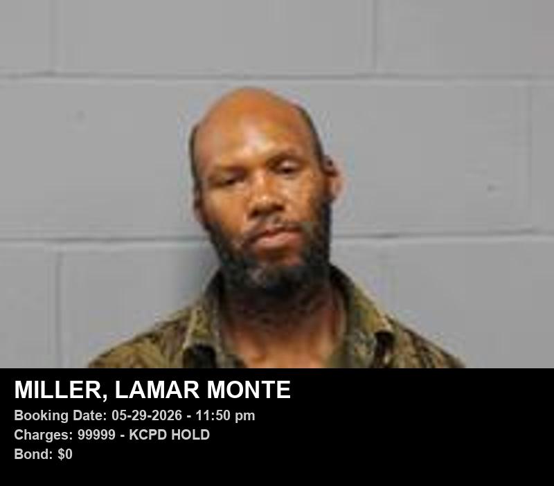 Arrest report - LAMAR MONTE MILLER