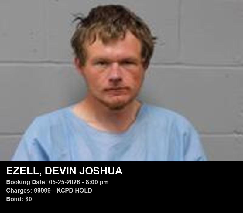 Arrest report - DEVIN JOSHUA EZELL