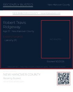 ROBERT TRAVIS RIDGEWAY