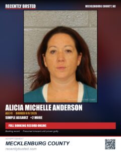 ALICIA MICHELLE ANDERSON