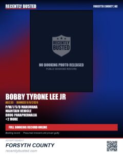 BOBBY TYRONE LEE JR