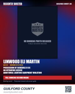 LINWOOD ELI MARTIN