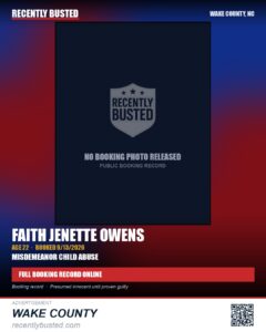 FAITH JENETTE OWENS