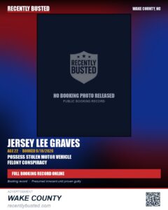 JERSEY LEE GRAVES