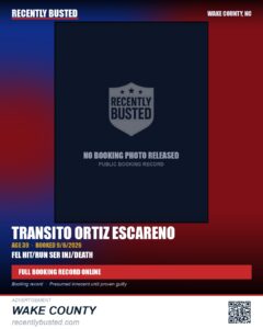 TRANSITO ORTIZ ESCARENO