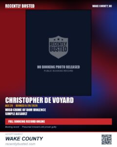 CHRISTOPHER DE VOYARD