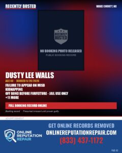 DUSTY LEE WALLS