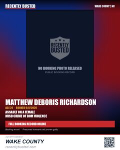 MATTHEW DEBORIS RICHARDSON