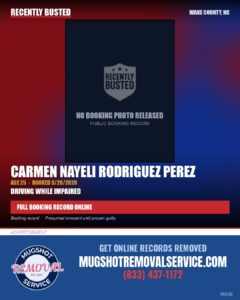 CARMEN NAYELI RODRIGUEZ PEREZ