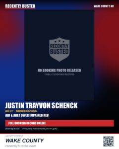 JUSTIN TRAYVON SCHENCK