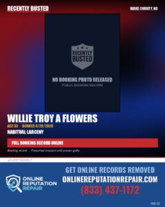 WILLIE TROY A FLOWERS