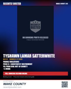 TYSHAWN LAMAR SATTERWHITE