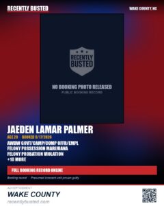 JAEDEN LAMAR PALMER