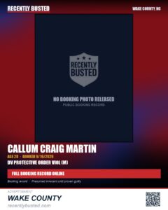 CALLUM CRAIG MARTIN