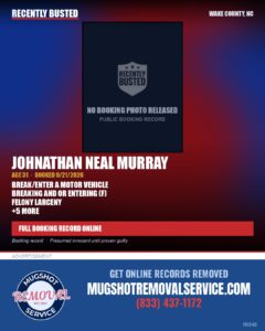 JOHNATHAN NEAL MURRAY