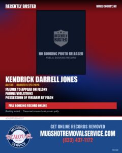 KENDRICK DARRELL JONES