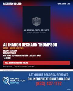 AL JHANON DESHAUN THOMPSON