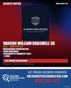 VAUGHN WILLIAM BRASWELL SR