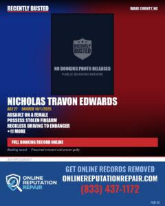 NICHOLAS TRAVON EDWARDS